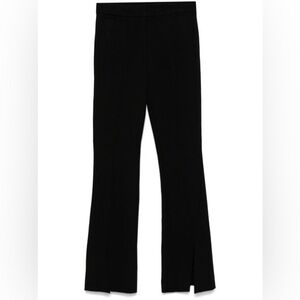 Dkny black flared trousers